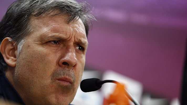 Telediario 1 - Martino pide tranquilidad para Messi