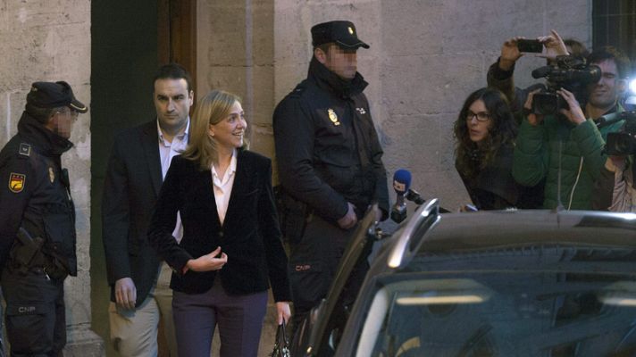 Informativo 24h - La infanta deja el juzgado
