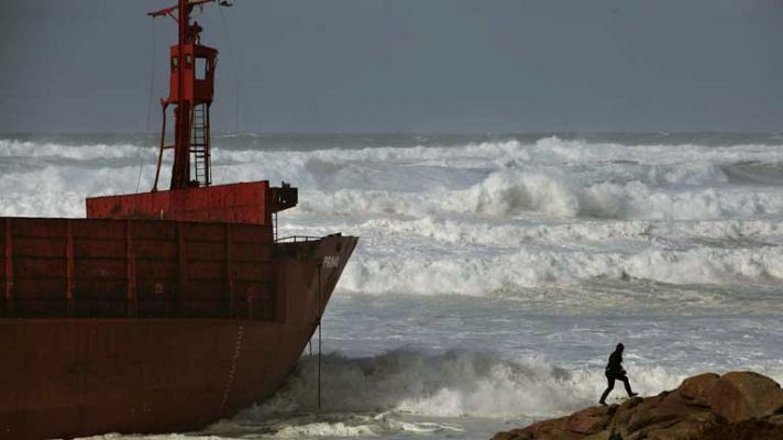 Telediario 1 - Ciclogénesis explosiva