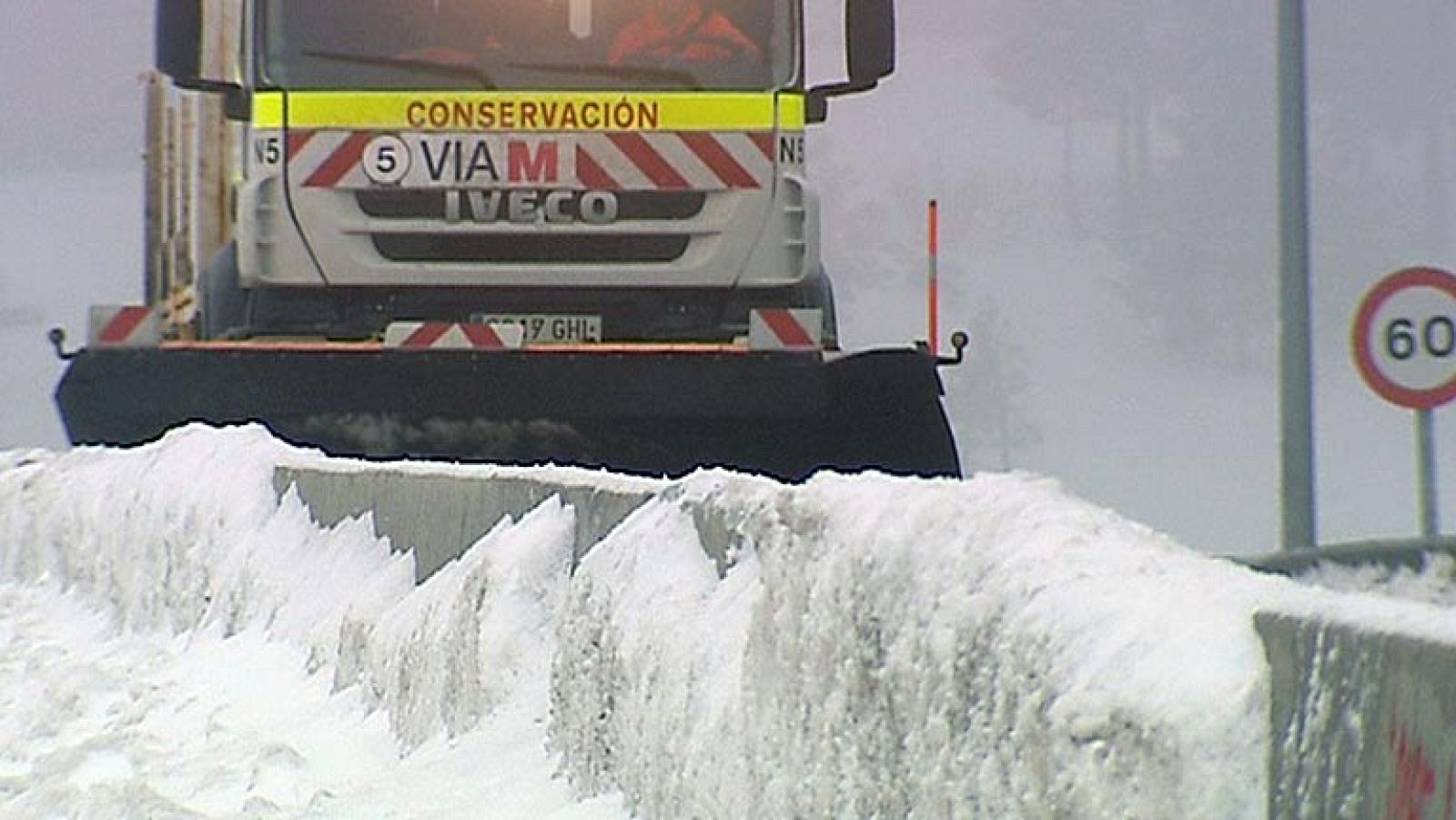 Un nuevo temporal pone en alerta a toda la península por viento, nieve y oleaje | Ver