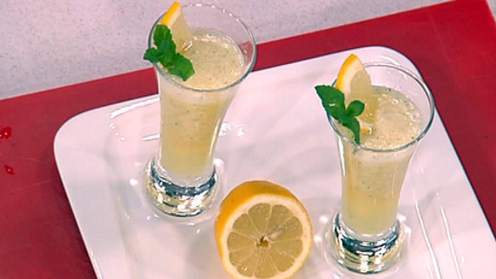 Granizado de limón y cava