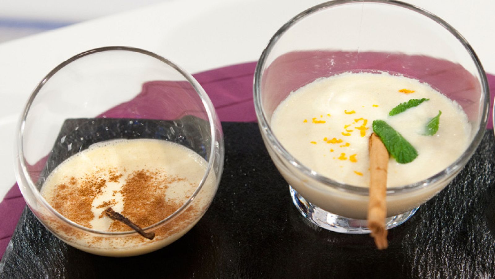Arroz con leche sin leche