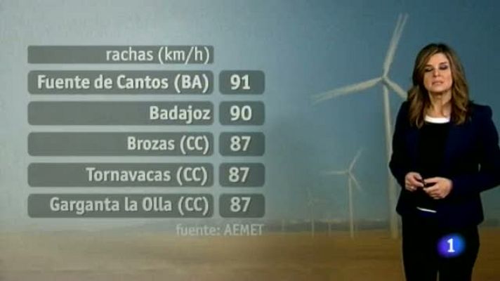Noticias de Extremadura - El tiempo en Extremadura - 10/02/14