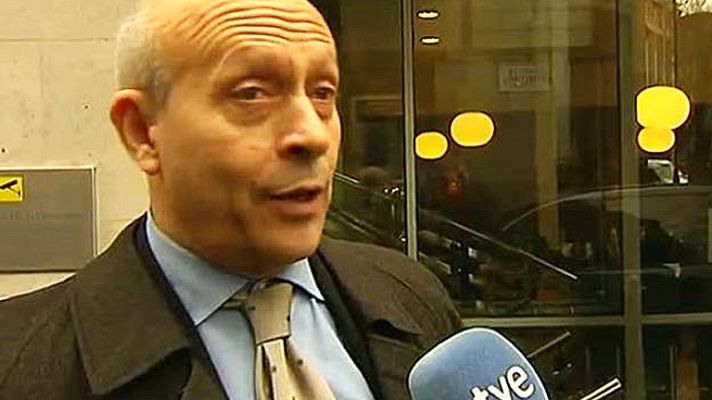 Telediario 1 - Wert justifica su ausencia