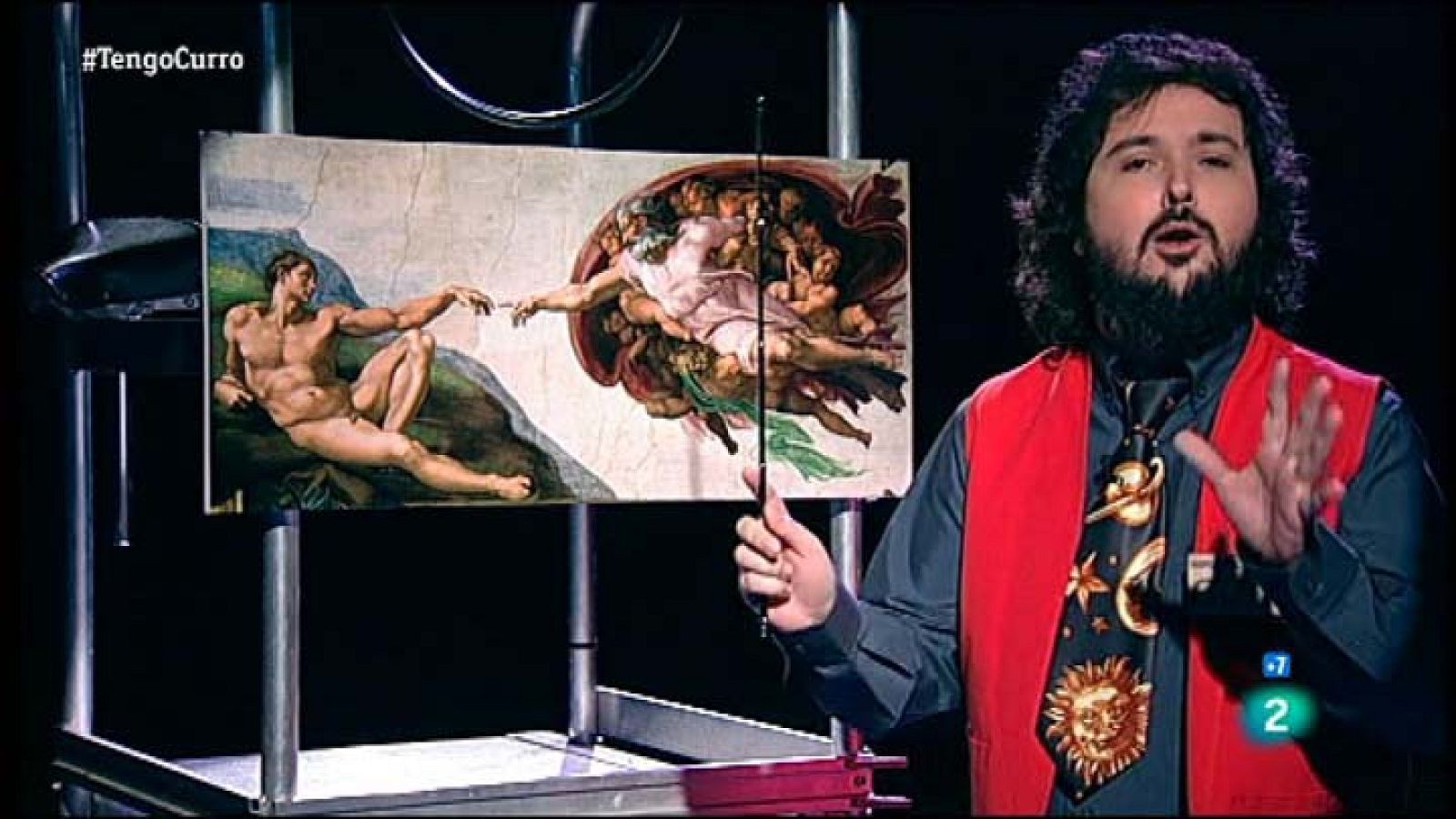 Fiesta Suprema - Arte para Dummies - "La creación de Adán"