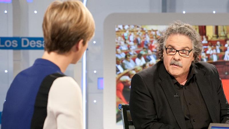 Tardá: Las encuestas dicen que el 77% de los catalanes quiere votar la consulta - Los desayunos | Ver