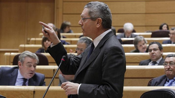 Informativo 24h - Gallardón, sobre el aborto: "Ningún derecho es absoluto"