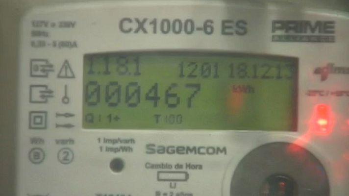 Telediario 1 - Los contadores inteligentes registran el consumo cada veinte segundos