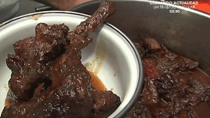 RTVE Cocina - Conejo en salmorejo