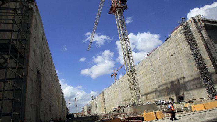 Telediario 1 - El Canal de Panamá anuncia "un principio de acuerdo en varios temas" con el consorcio a cargo de la ampliación