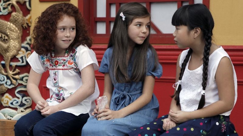 Cuéntame cómo pasó - ¿Cómo es trabajar con las niñas de la serie?