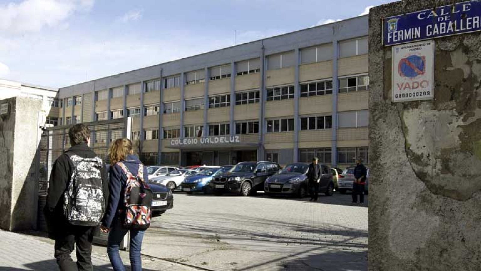 El profesor acusado, ante el juez