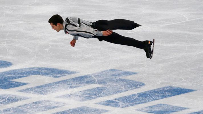  - El ejericio libre de Javier Fernández en Sochi
