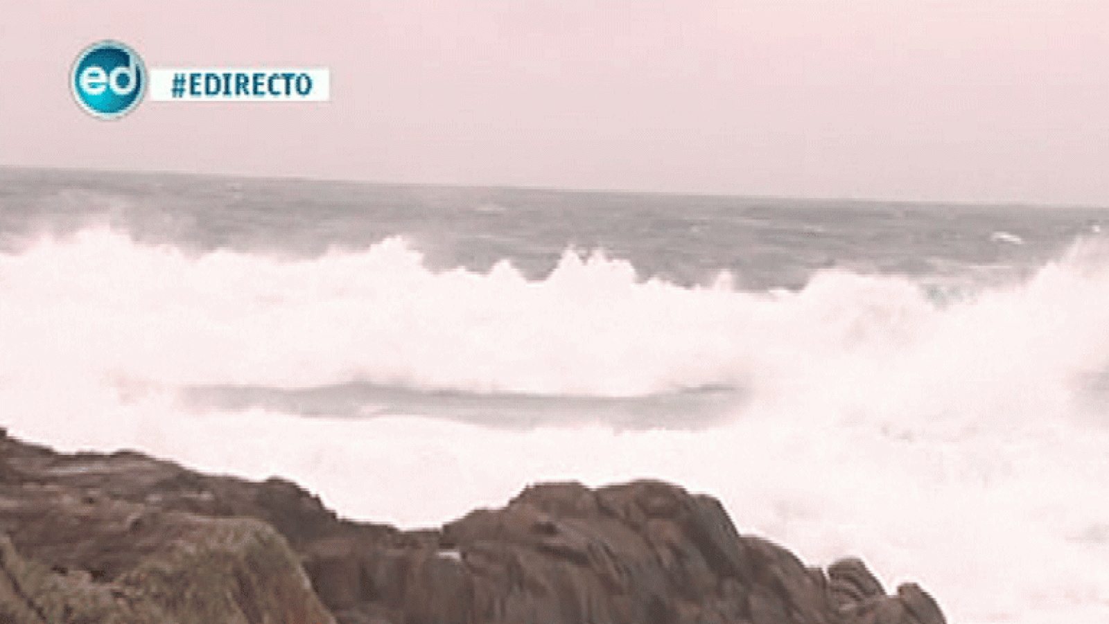 España Directo- Olas de más 7 metros golpean el litoral