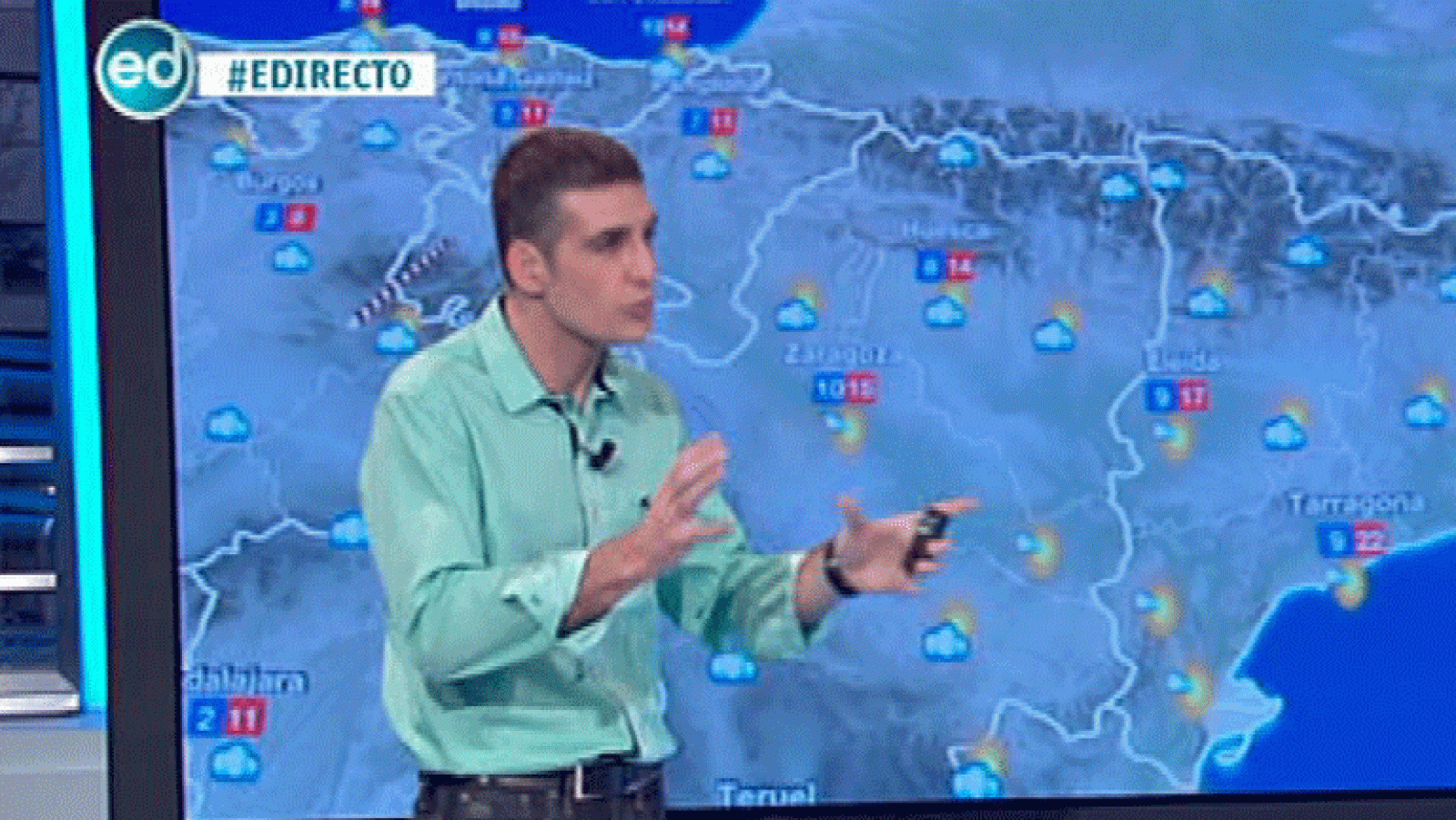 España Directo- El temporal llega a Canarias