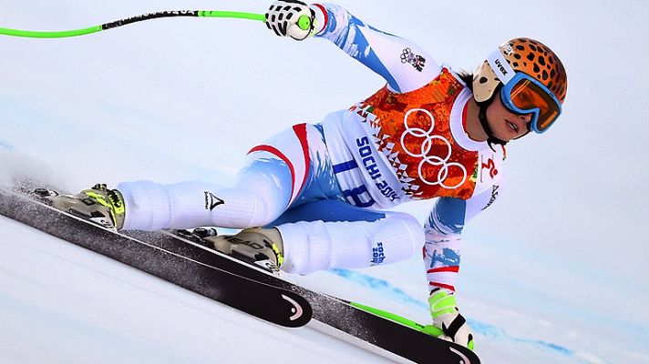  - Anna Fenninger, oro en el supergigante