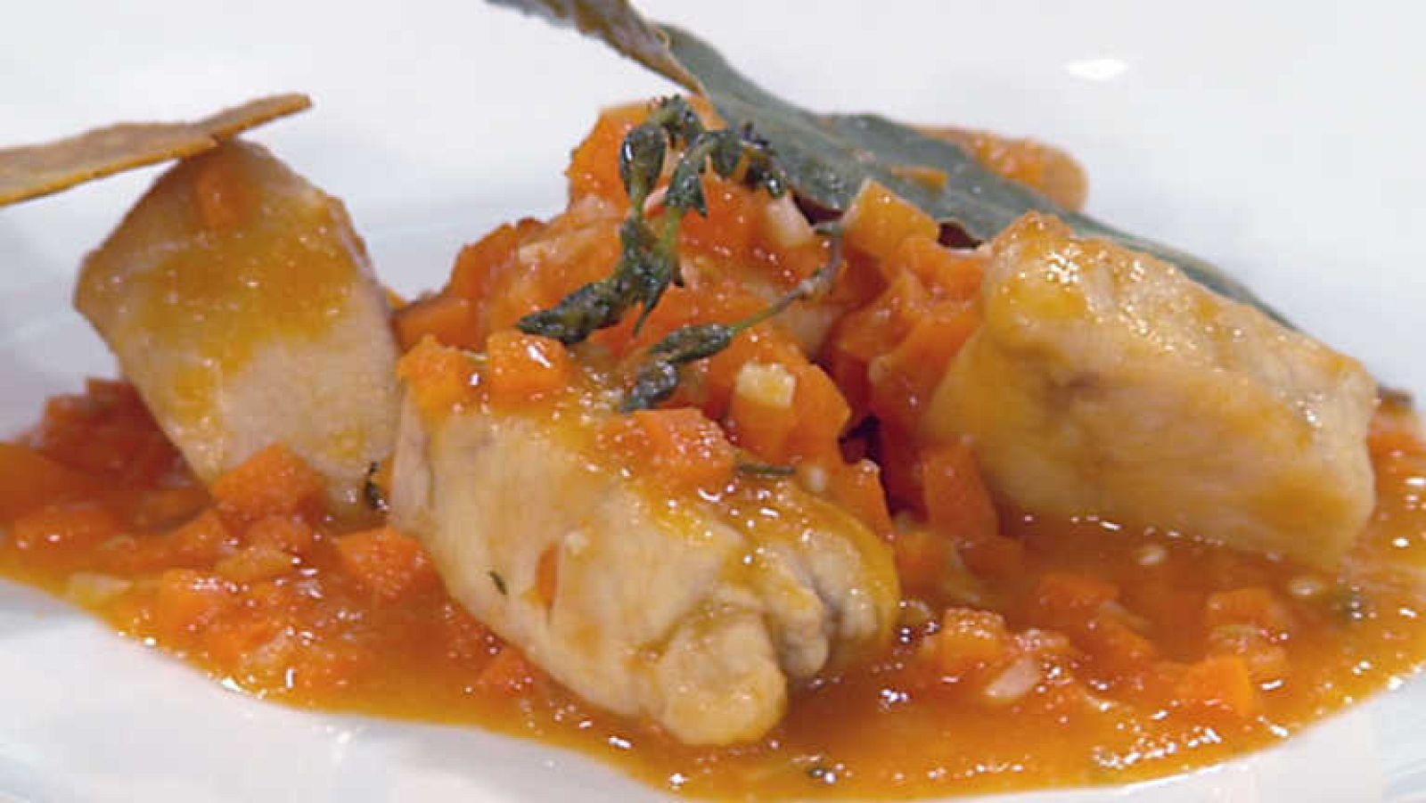 Cocina con Sergio - Pollo al tomillo con crujiente de maíz - ver ahora