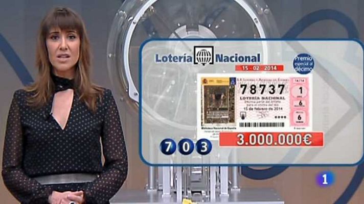 Loterías - Lotería Nacional - 15/02/14