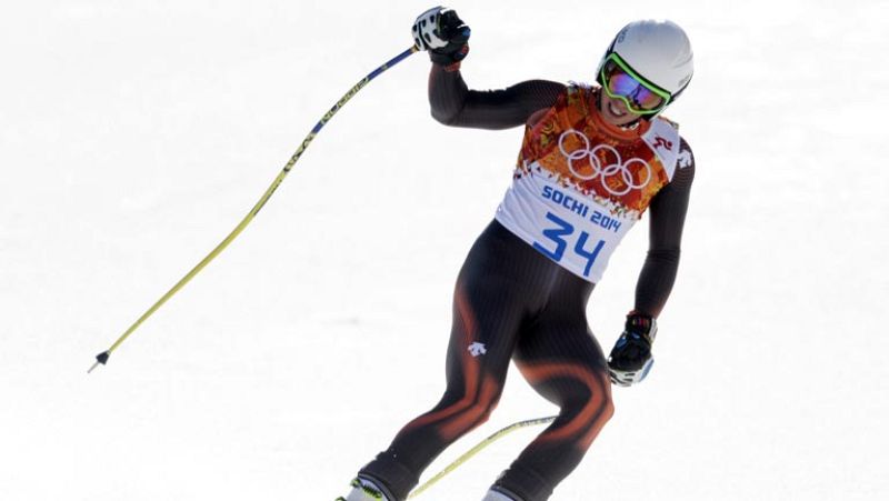 Los españoles no acaban el Supergigante