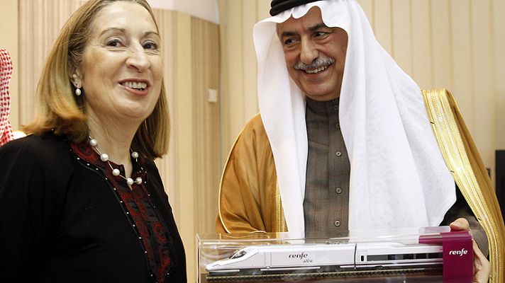 Telediario 1 - AVE a la Meca