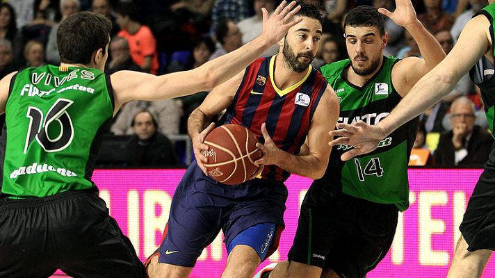 Telediario 1 - El Barça tumba al Joventut en el derbi catalán