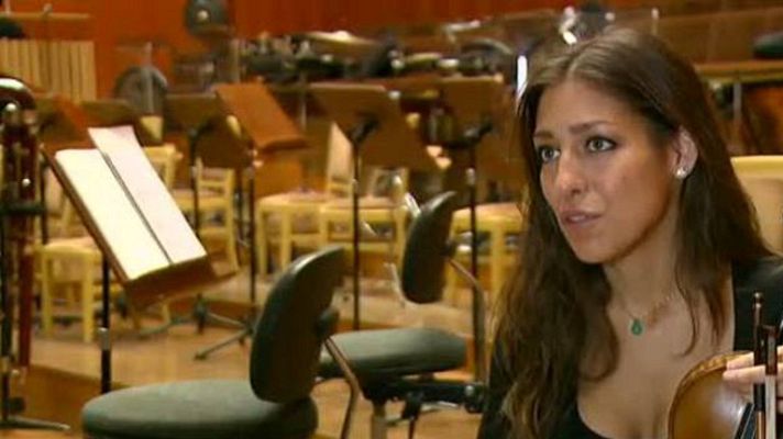 Atención obras - Leticia Moreno siente el violín