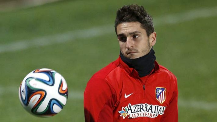Telediario 1 - Koke: "Haremos nuestro partido ante el Milan"