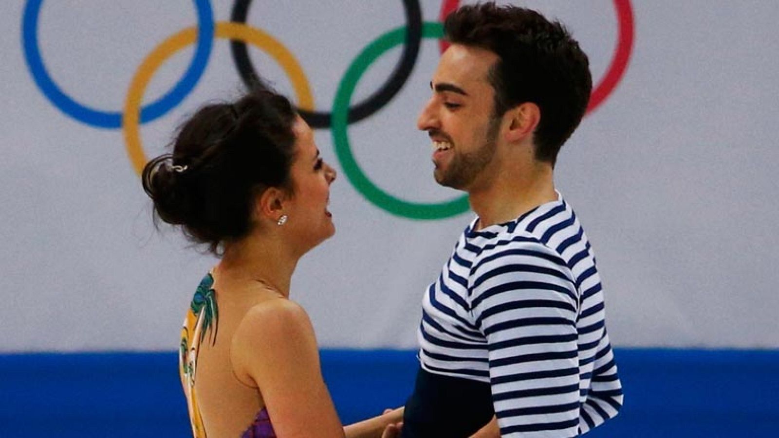 Sara Hurtado y Adrià Díaz, satisfechos de su participación en Sochi