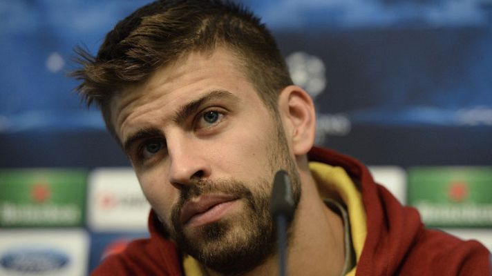 Champions League - Piqué: "Llevamos una temporada movidita"