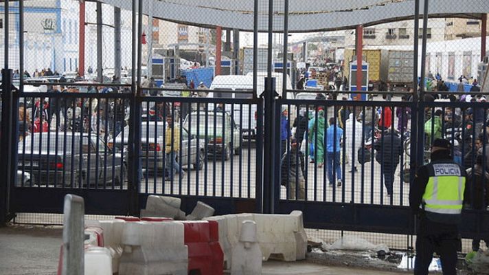 Telediario 1 - Formas de entrar en Melilla