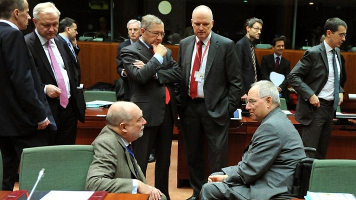 Informativo 24h - Los ministros de Economía de la UE, optimistas ante la posibilidad de pactar la resolución bancaria