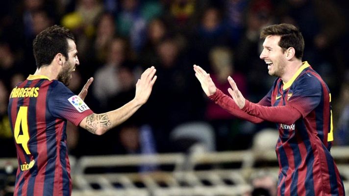 Telediario 1 - Cesc, un conocido de la Premier atemoriza al City