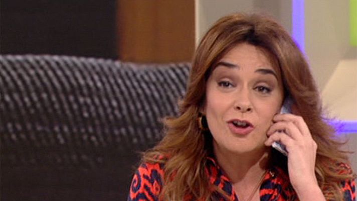 Entre todos - Toñi llama a su madre en directo