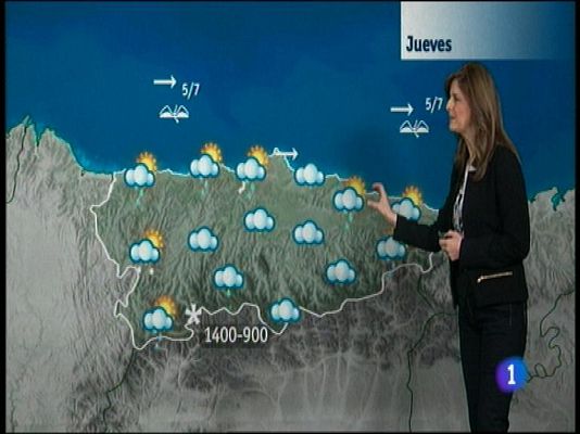 Panorama Regional - El tiempo en Asturias - 19/02/14