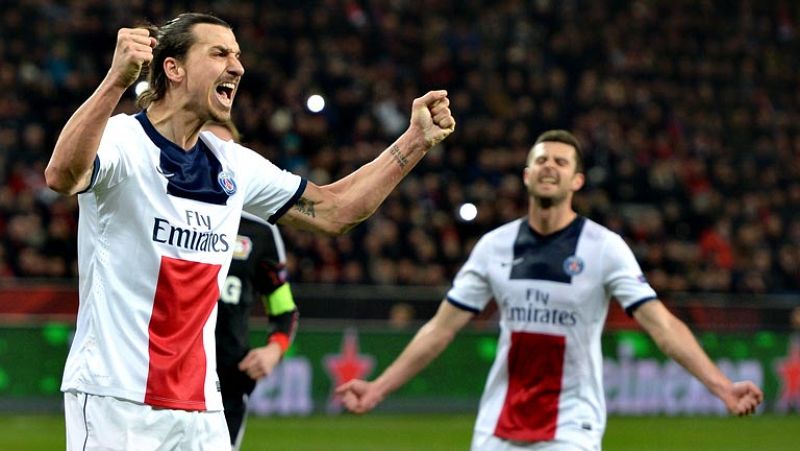 El Paris Saint Germain goleó a domicilio (0-4) al Bayer Leverkusen con lo que pone pie y medio en cuartos de final ya que el equipo alemán necesitaría un milagro para remontar la eliminatoria en el partido de vuelta.
