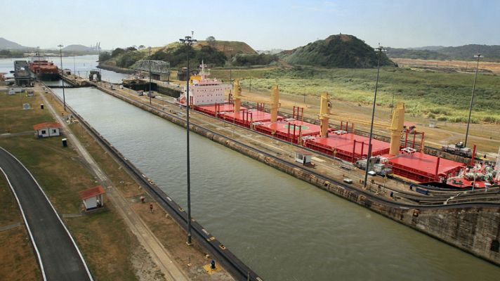 Informativo 24h - El consorcio liderado por Sacyr reanuda los trabajos de ampliación del Canal de Panamá