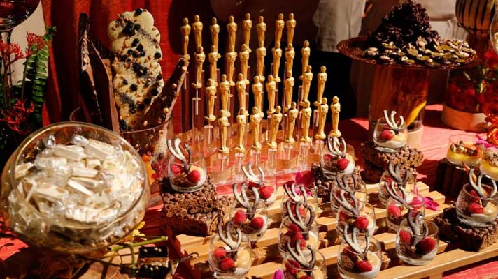 Telediario 1 - Preparada la cena de los Oscar