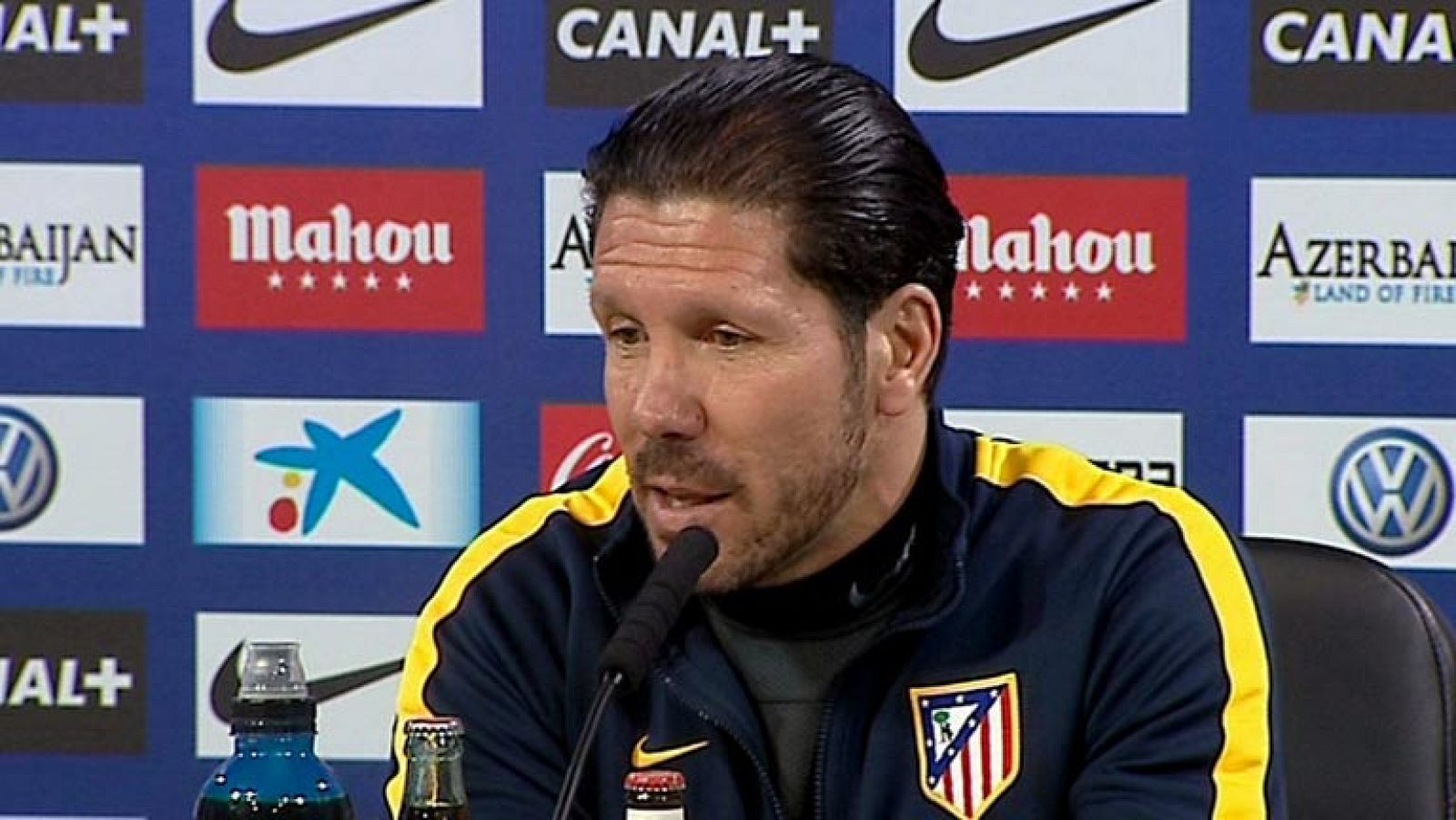 Simeone asegura que tienen que "salir fuertes" para ganar en el Sadar | Ver