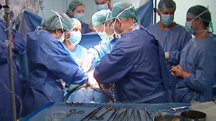 Telediario 1 - Trasplante de hígado en España