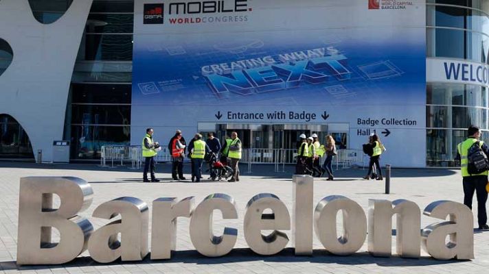 Telediario 1 - Congreso Mundial del Móvil