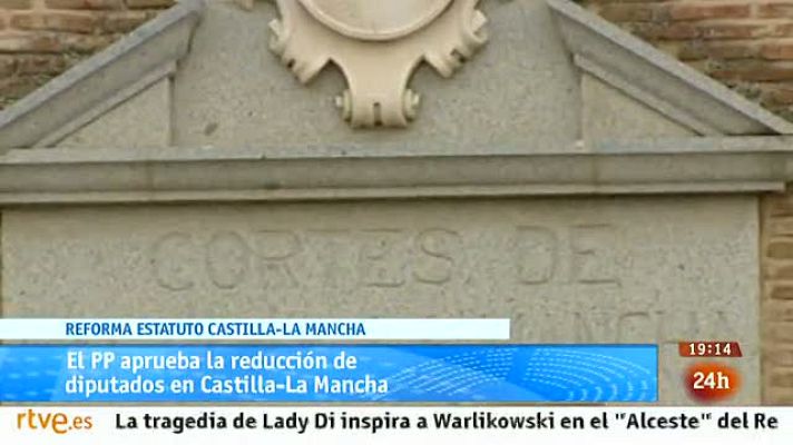 Parlamento - Reforma del estatuto de Castilla-La Mancha