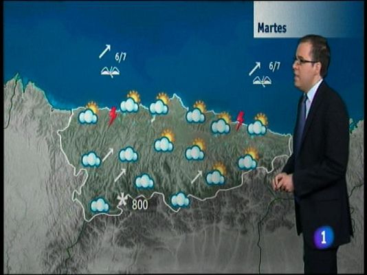 Panorama Regional - El tiempo en Asturias - 24/02/14