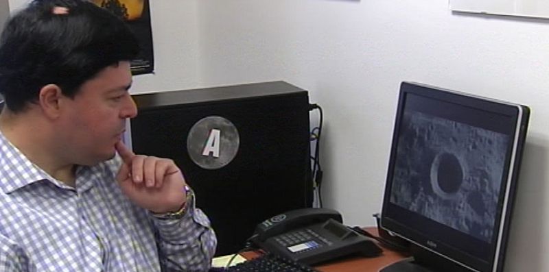 Científicos españoles registran el mayor impacto sobre la Luna conocido hasta ahora