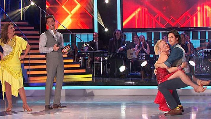 Mira quién baila - Maribel le rompe el pantalón a Poty