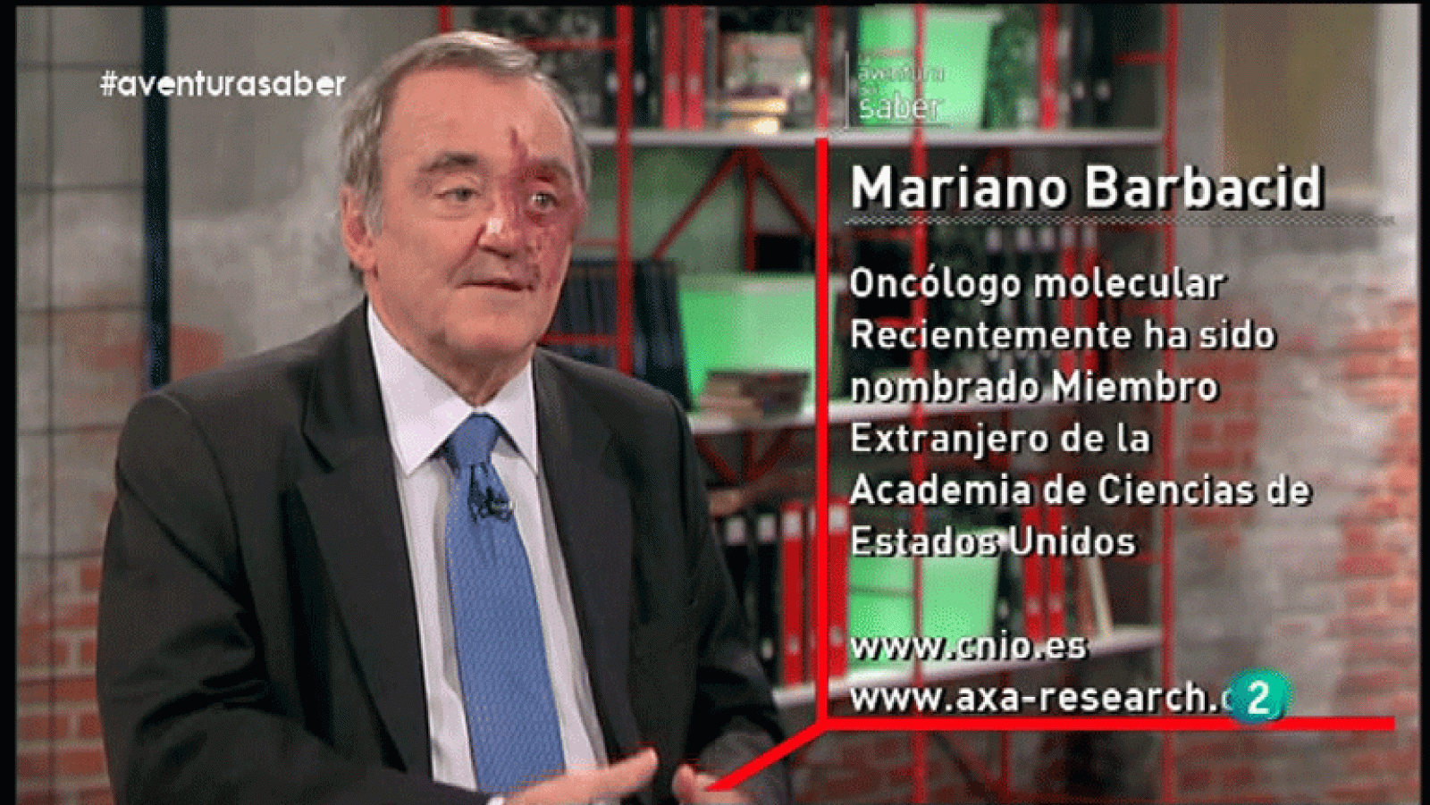 La Aventura del Saber. Mariano Barbacid