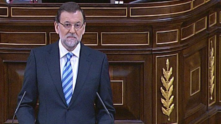 Debate sobre el Estado de la Nación - Rajoy, sobre Cataluña: "La consulta no se hará. No es legal"