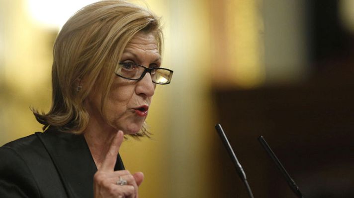 Debate sobre el Estado de la Nación - Rosa Díez califica de "palabrería y cierto engaño" el anuncio de la bajada de impuestos de Rajoy