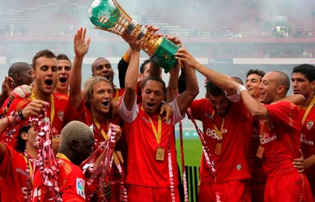  - El Sevilla gana la Copa Ferrocarril