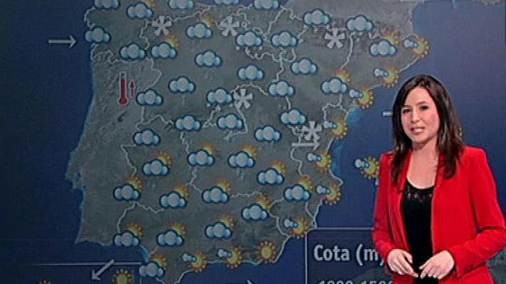 El tiempo - Nuevo frente por el noroeste