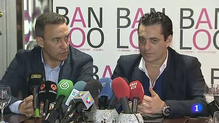 Telediario 1 - Buyo y Futre olvidan rencillas antes del derbi